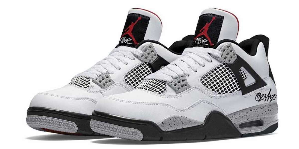 Latest Nike Air Jordan 4 “White Cement” CT8527-100 To Release On May 29th 2021