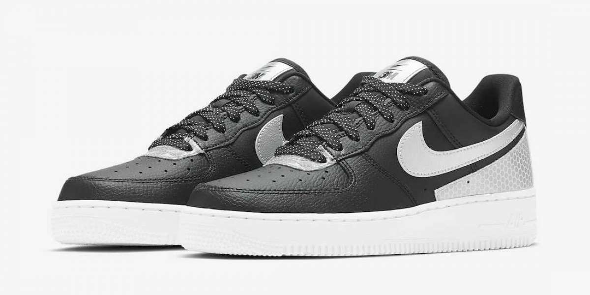 Brand New 3M x Nike Air Force 1 Low “Black Reflect” CT1992-001