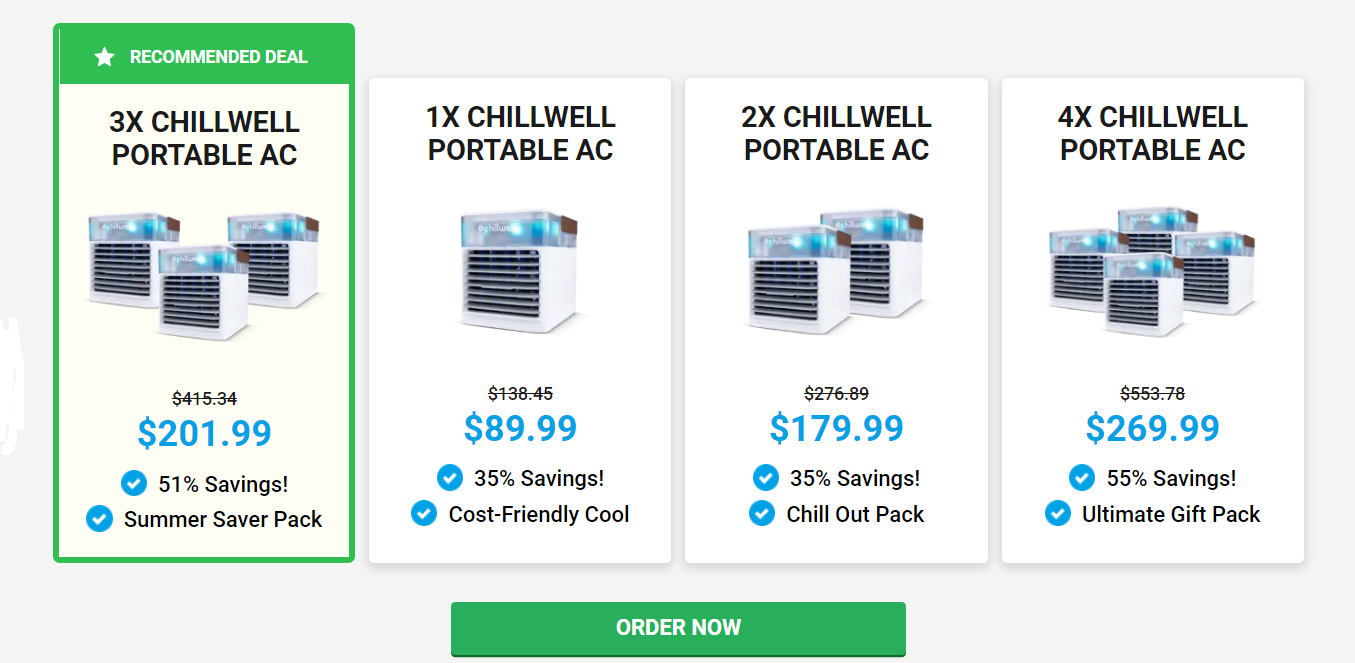 Chillwell Portable AC [US,CA] - Official Website