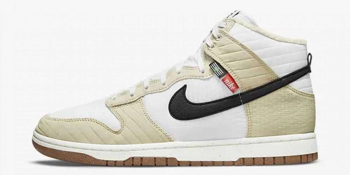 Nike Dunk High Next Nature "Sail" DD3362-200 "Cotton Shoes" Nike Dunk Hi Release Date Confirmed!