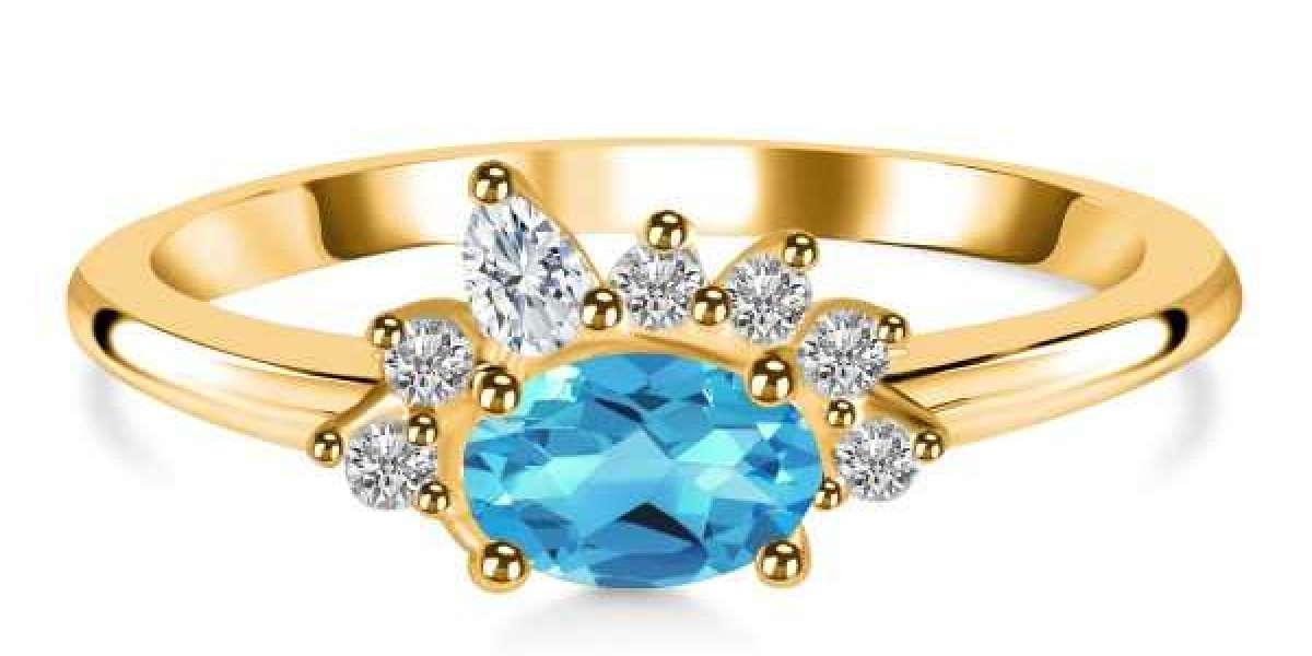 Glorify your Assemblage with swiss blue topaz jewelry