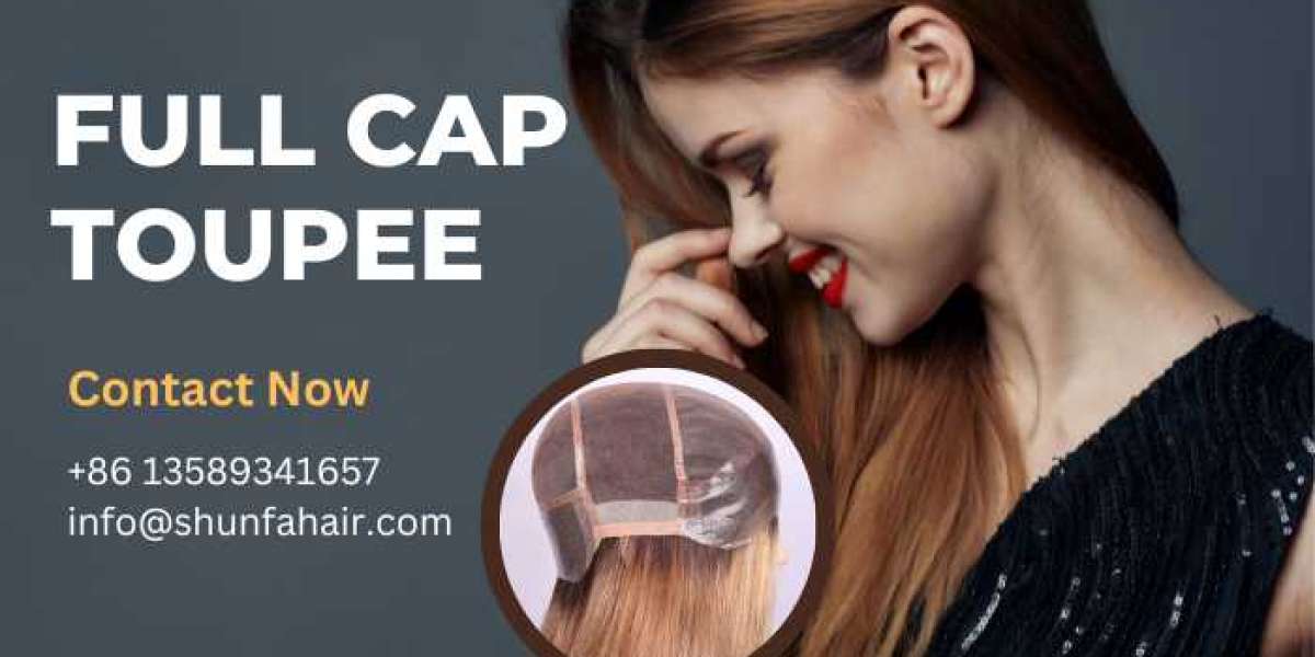 Get Ready for a Perfect Look with the Full Cap Toupee from Shunfa Hair