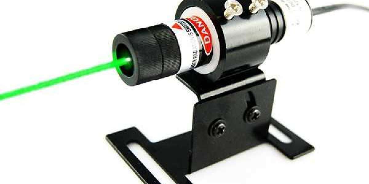Wide Fan Angles 515nm Green Line Laser Alignment