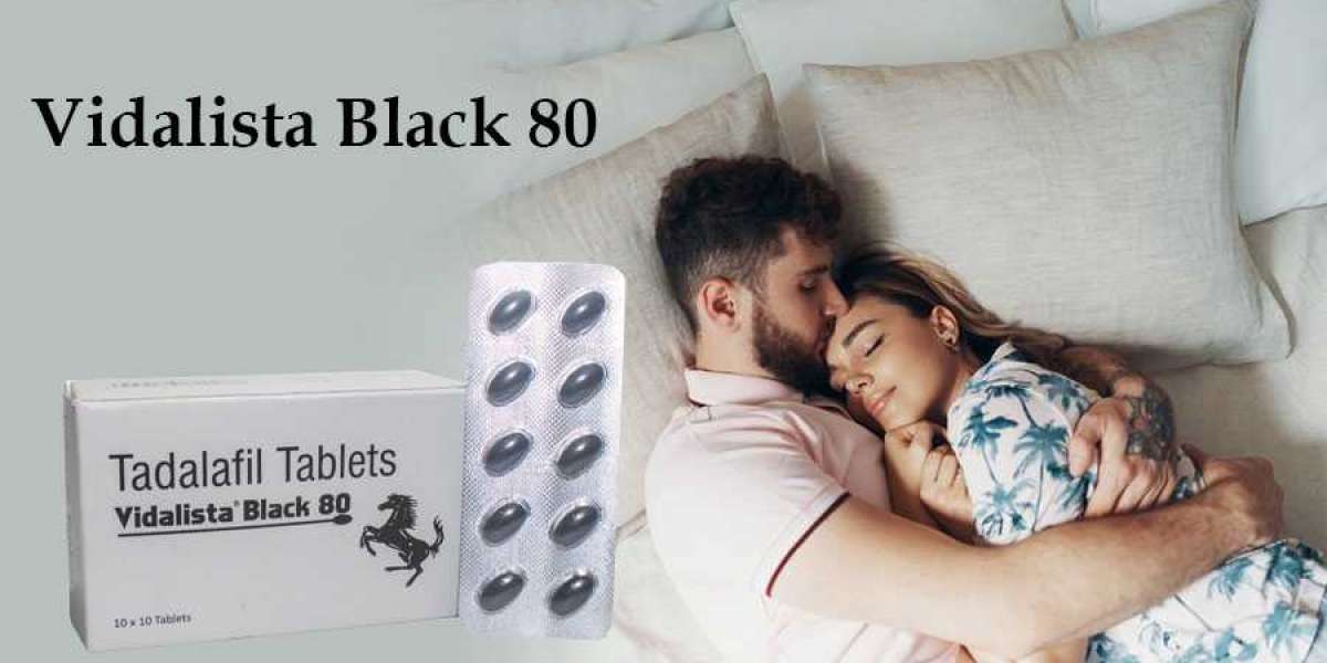 Vidalista Black 80mg | Tadalafil | Best tablet for men's wellbeing
