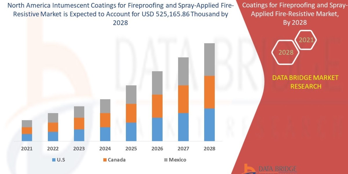 North America Intumescent Coatings for Fireproofing and Spray-Applied Fire-Resistive Market –growing at a CAGR of 4.9%, 