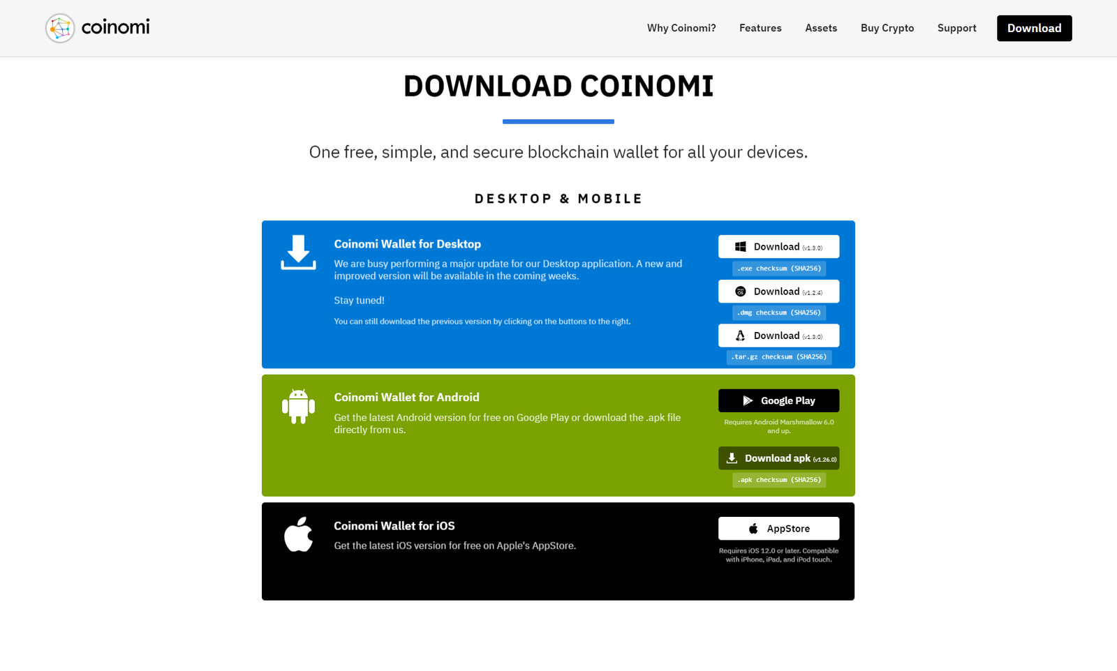 Coinomi Wallet – Download Coinomi Wallet App